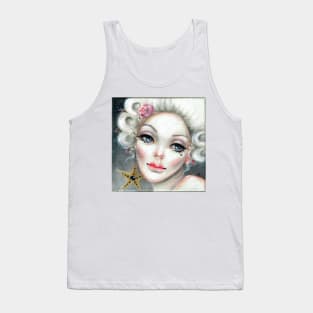 Marie Antoinette Star, glamorous icon, Original Painting Tank Top